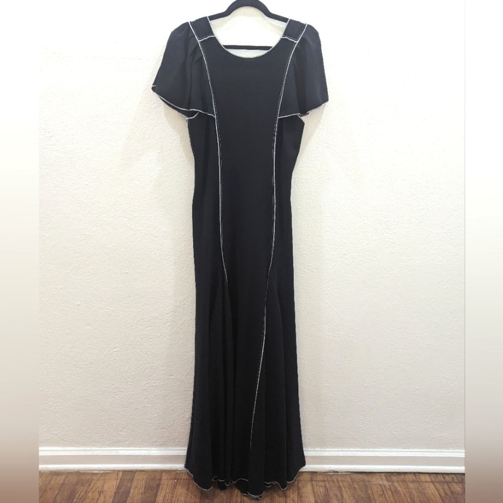 Brand New BCBGMAXAZRIA Maxi Dress Black Size S